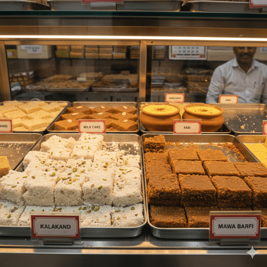 Mawa and Milk Sweets - Kalakand, Milk Cake